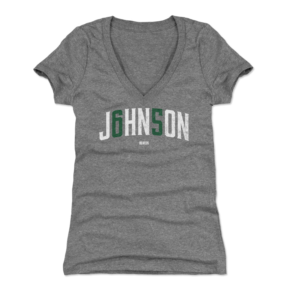 Lane Johnson Women's V-Neck T-Shirt | 500 LEVEL