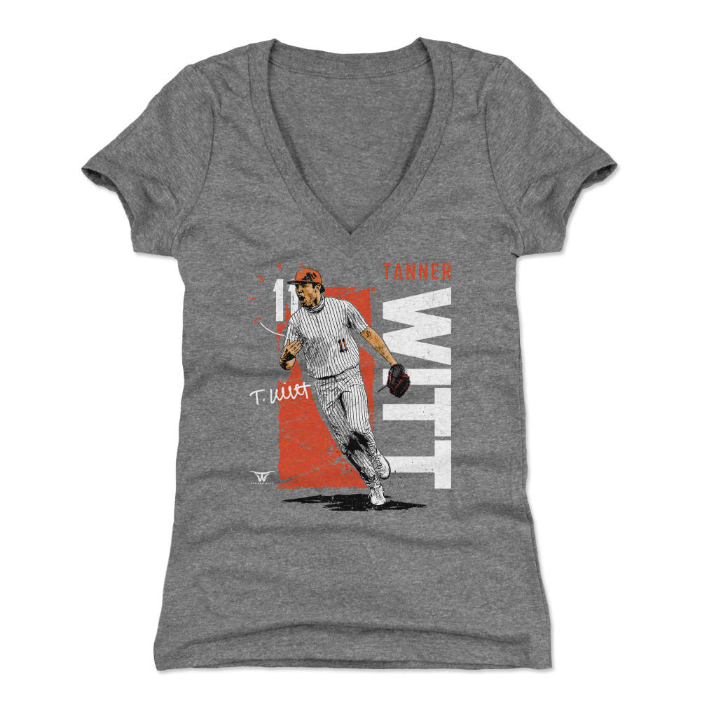 Tanner Witt Women's V-Neck T-Shirt | 500 LEVEL