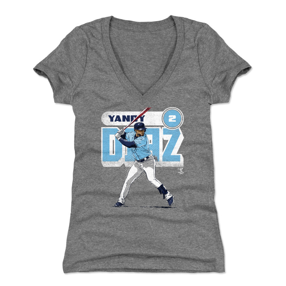 Yandy Diaz Women's V-Neck T-Shirt | 500 LEVEL