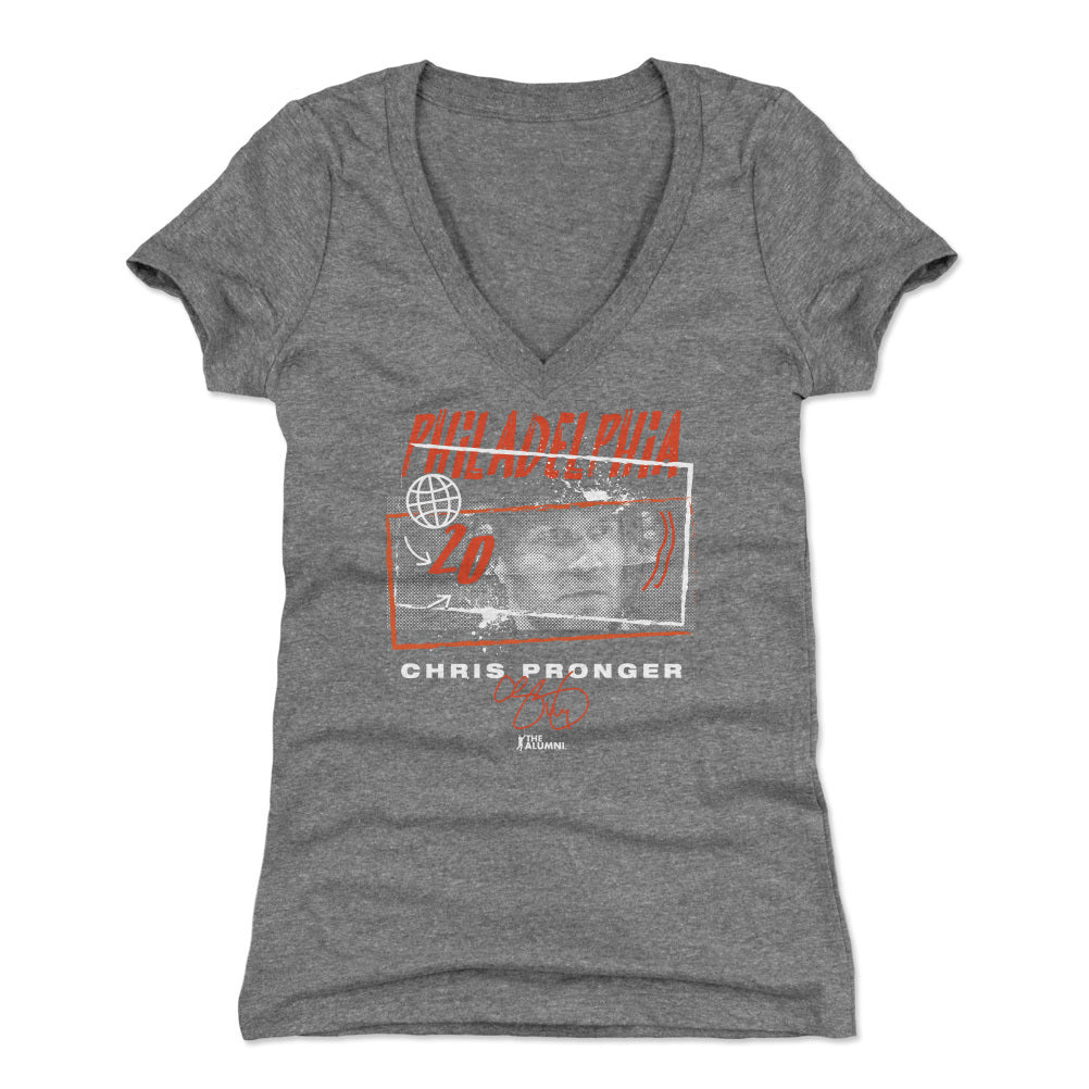 Chris Pronger Women's V-Neck T-Shirt | 500 LEVEL