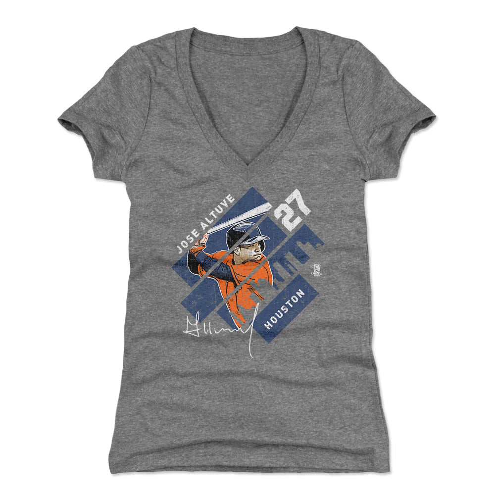 Jose Altuve Women's V-Neck T-Shirt | 500 LEVEL