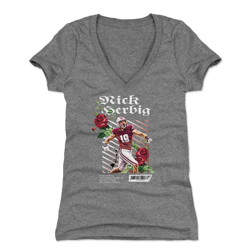 Nick Herbig Women's V-Neck T-Shirt | 500 LEVEL