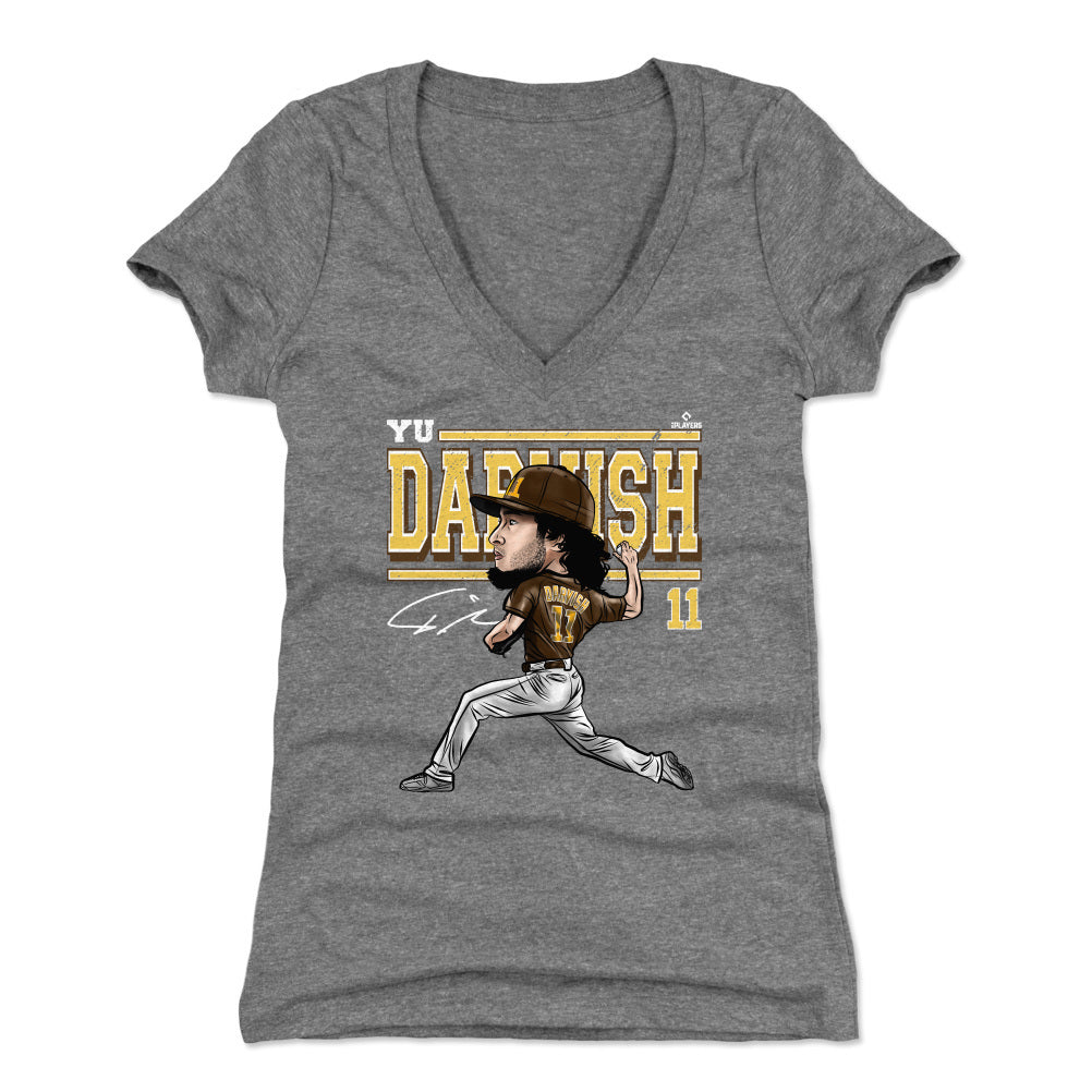 Yu Darvish Women's V-Neck T-Shirt | 500 LEVEL