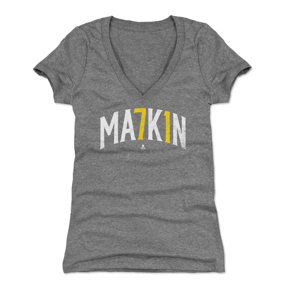 Evgeni Malkin Women's V-Neck T-Shirt | 500 LEVEL
