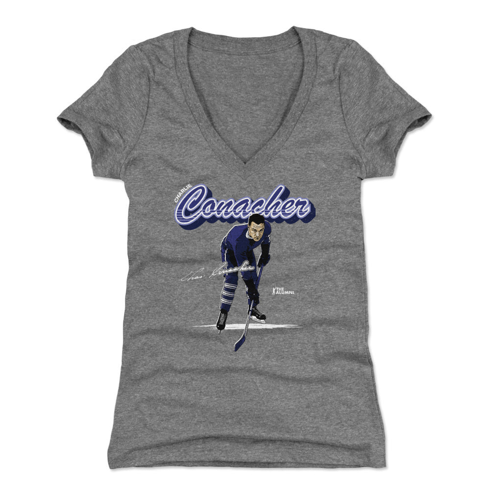 Charlie Conacher Women's V-Neck T-Shirt | 500 LEVEL