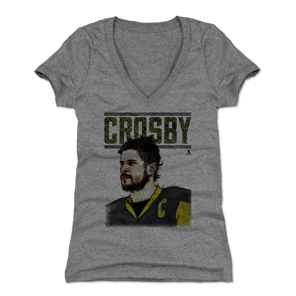 Sidney Crosby Women's V-Neck T-Shirt | 500 LEVEL