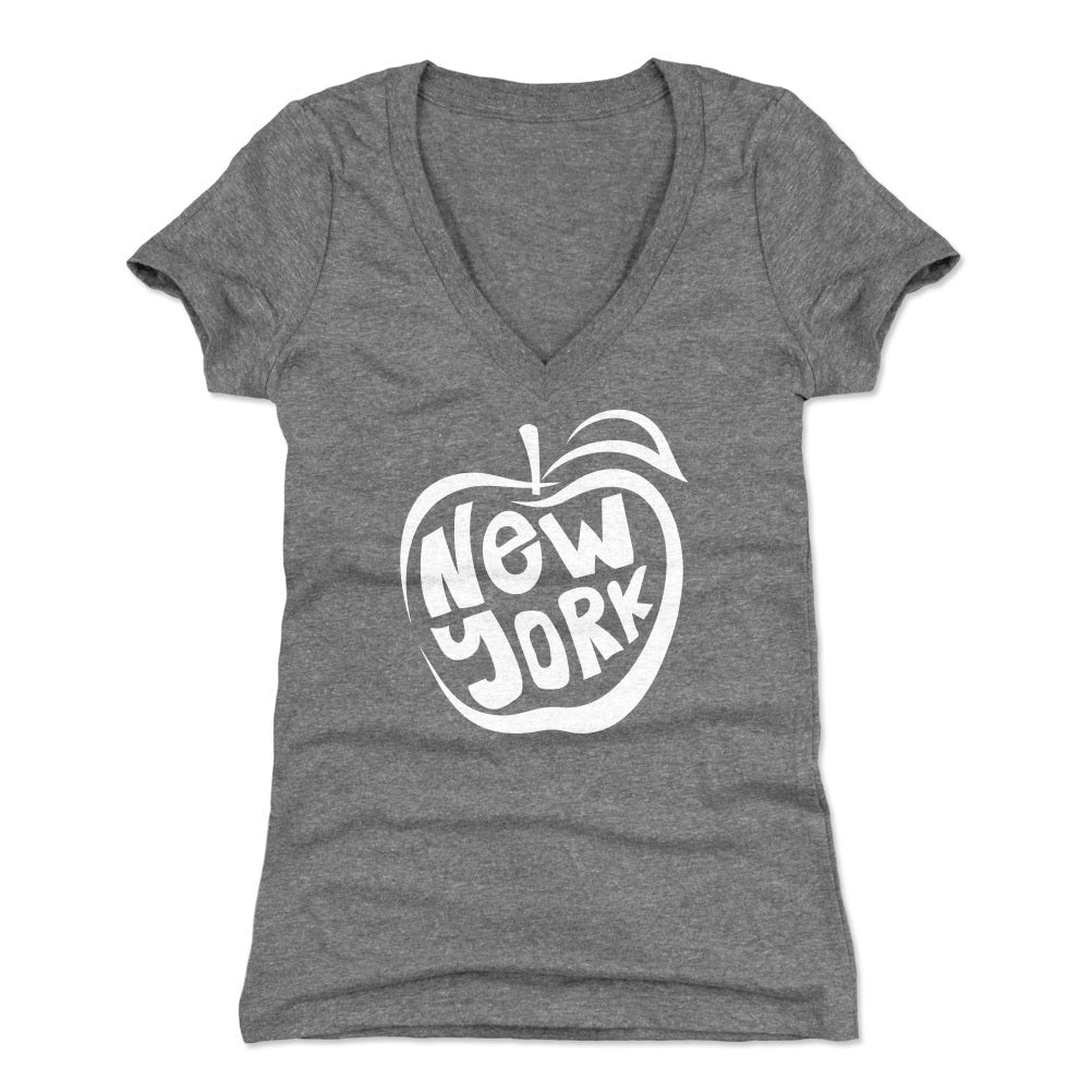 New York Women's V-Neck T-Shirt | 500 LEVEL