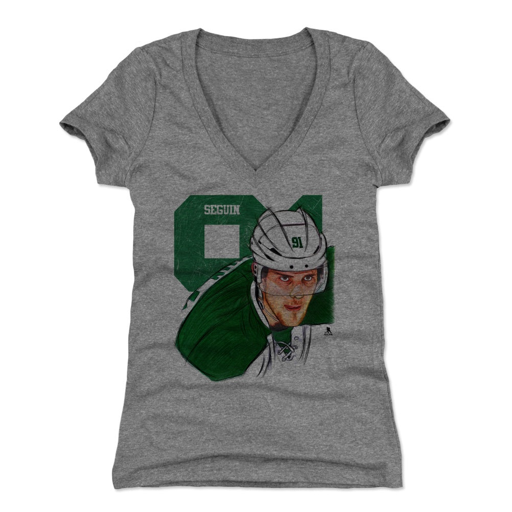 Tyler Seguin Women's V-Neck T-Shirt | 500 LEVEL
