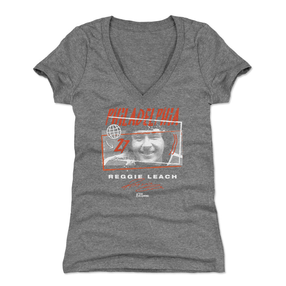 Reggie Leach Women's V-Neck T-Shirt | 500 LEVEL