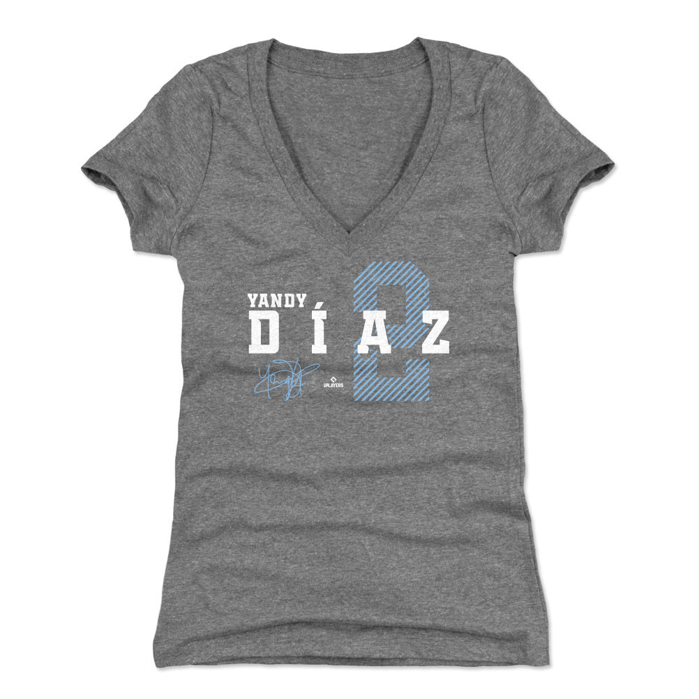 Yandy Diaz Women's V-Neck T-Shirt | 500 LEVEL