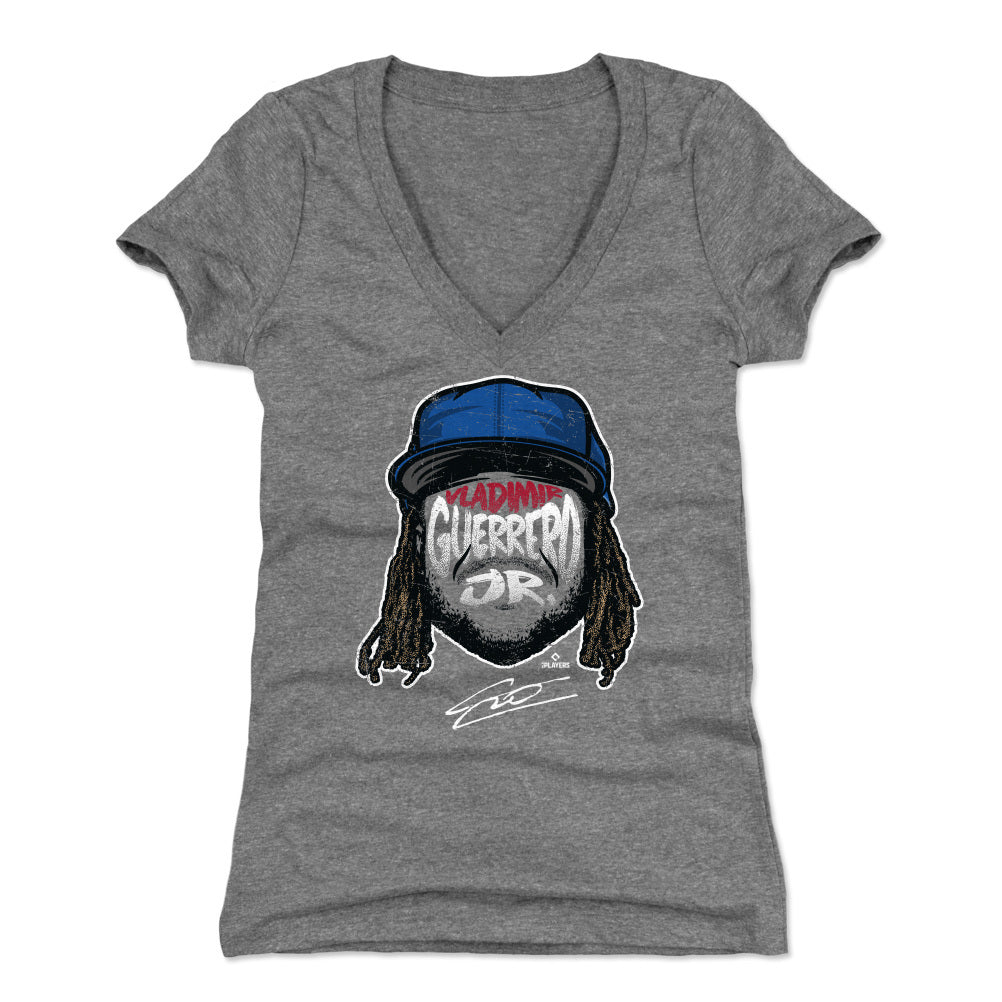 Vladimir Guerrero Jr. Women's V-Neck T-Shirt | 500 LEVEL