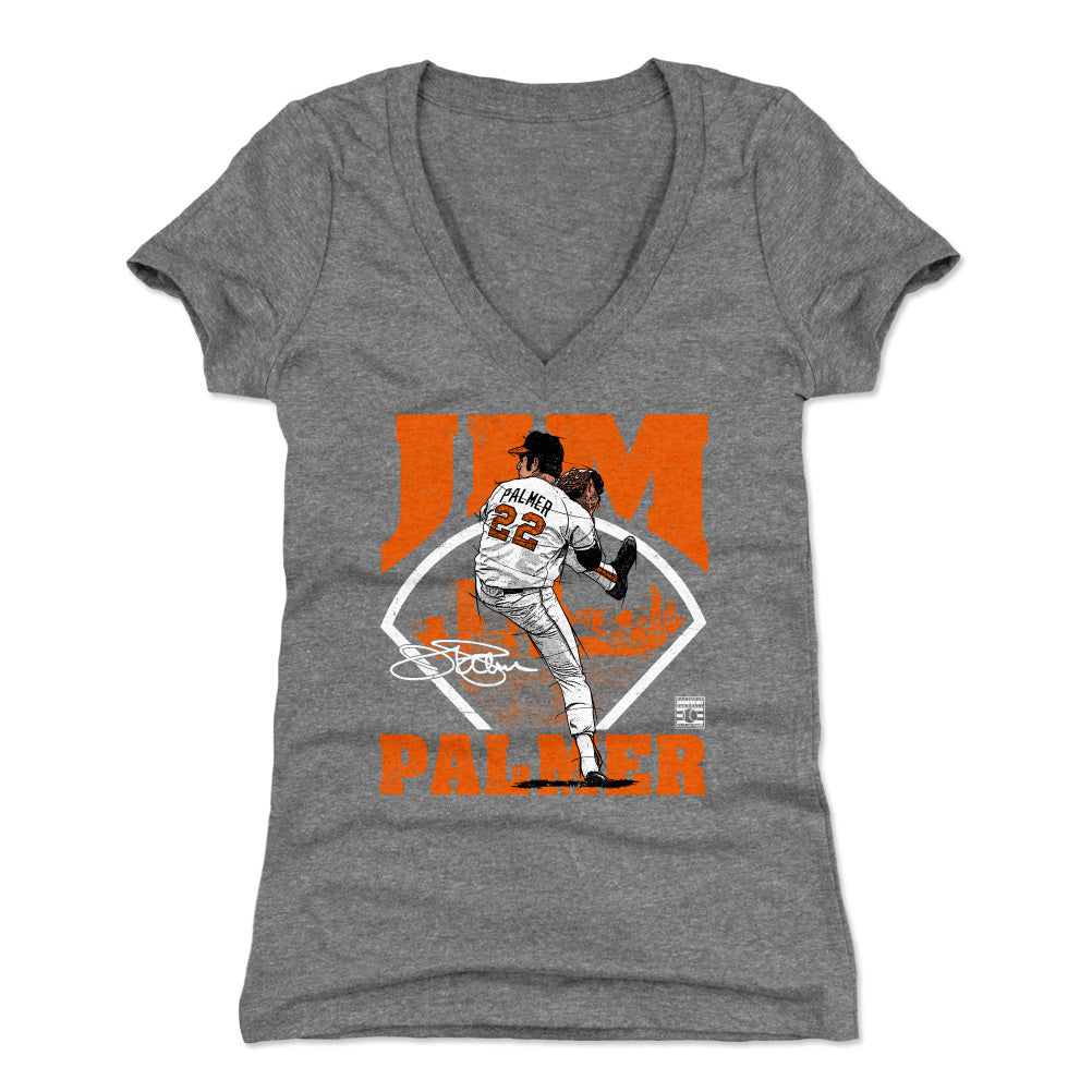 Jim Palmer Women's V-Neck T-Shirt | 500 LEVEL