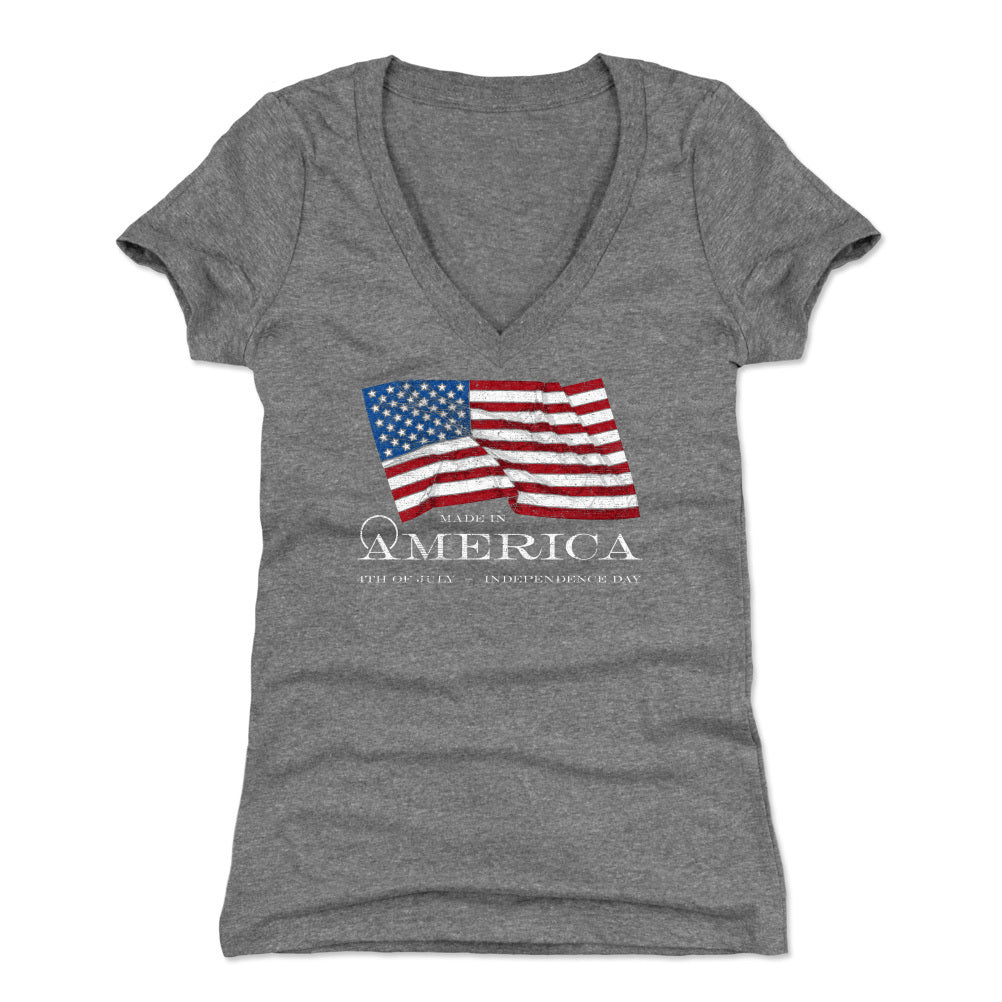 USA Women's V-Neck T-Shirt | 500 LEVEL