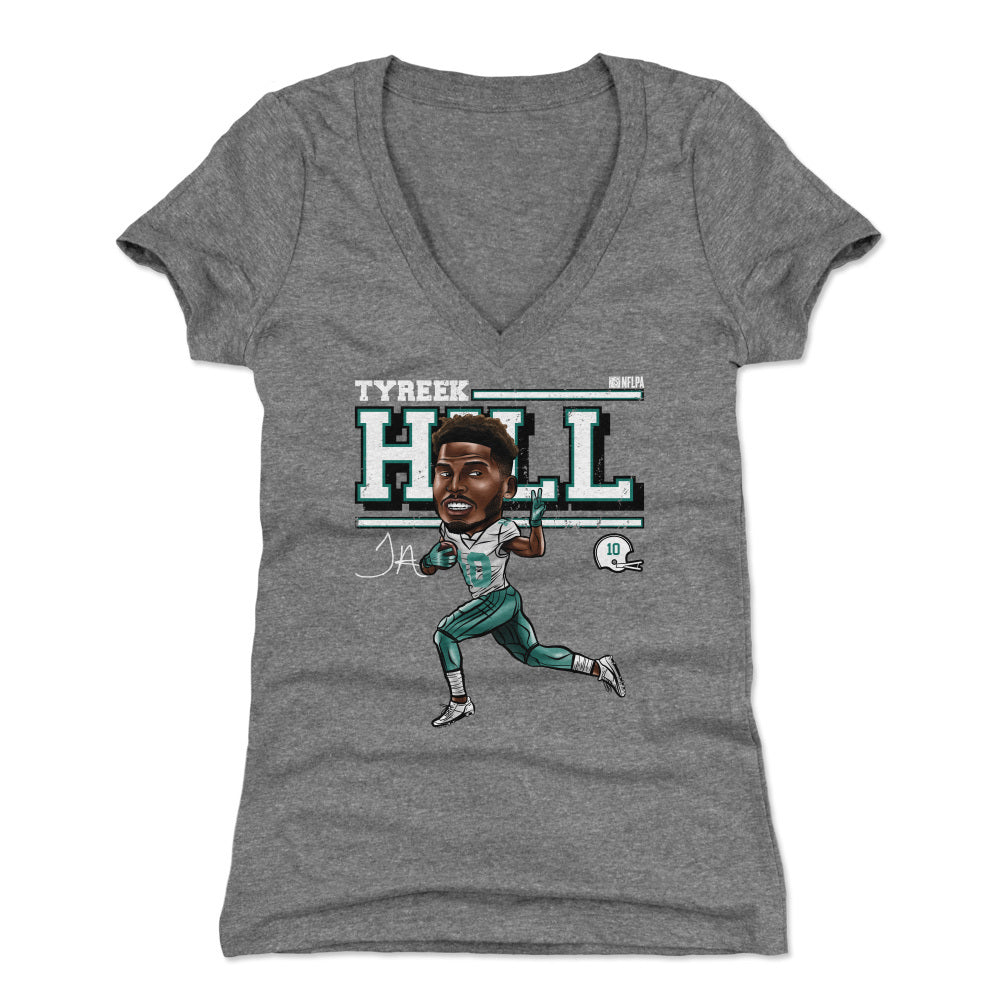 Tyreek Hill Women's V-Neck T-Shirt | 500 LEVEL