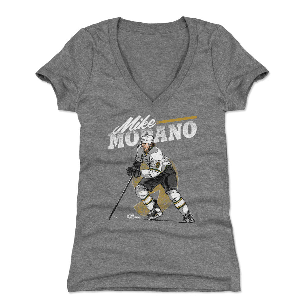 Mike Modano Women's V-Neck T-Shirt | 500 LEVEL