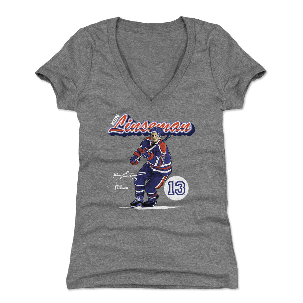 Ken Linseman Women's V-Neck T-Shirt | 500 LEVEL