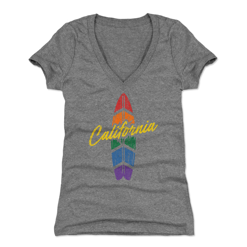 California Women's V-Neck T-Shirt | 500 LEVEL