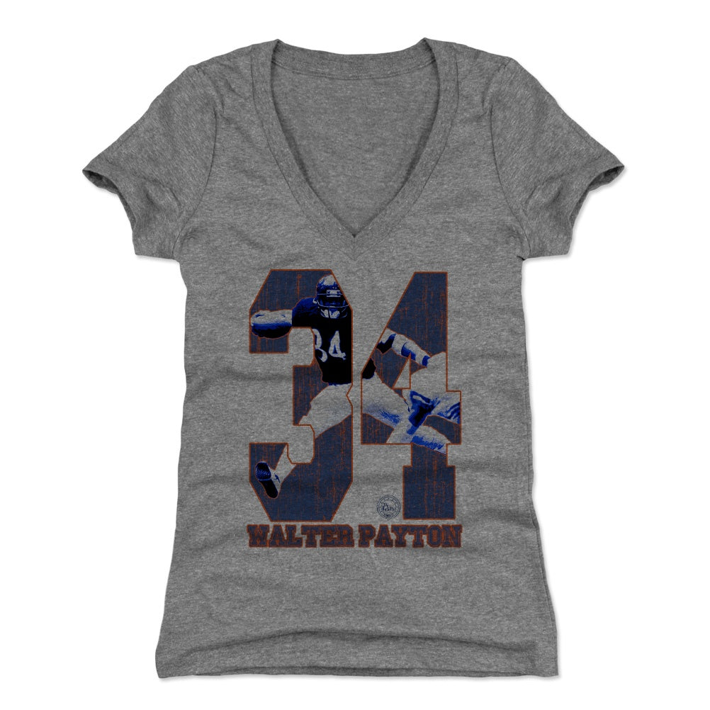 Walter Payton Women's V-Neck T-Shirt | 500 LEVEL
