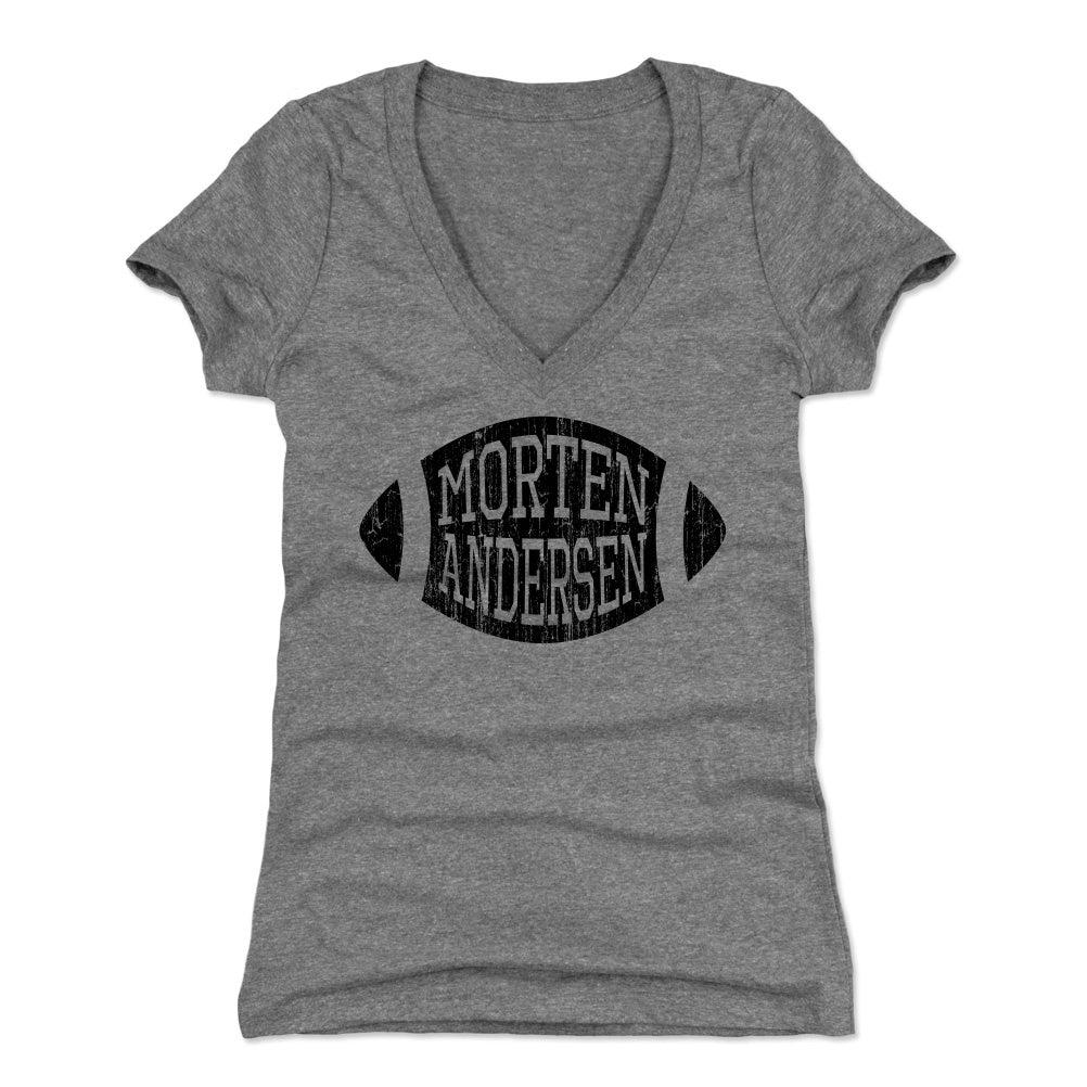 Morten Andersen Women's V-Neck T-Shirt | 500 LEVEL