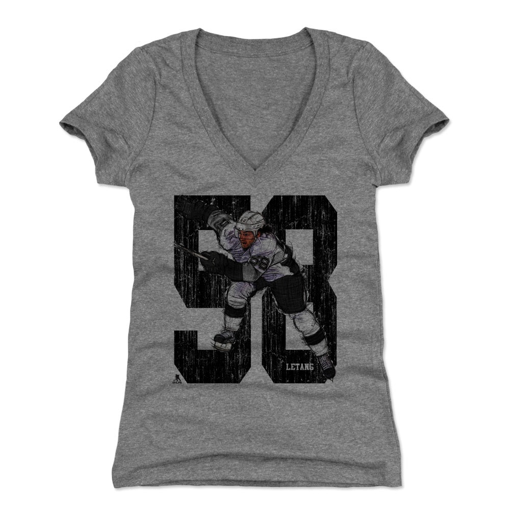 Kris Letang Women's V-Neck T-Shirt | 500 LEVEL