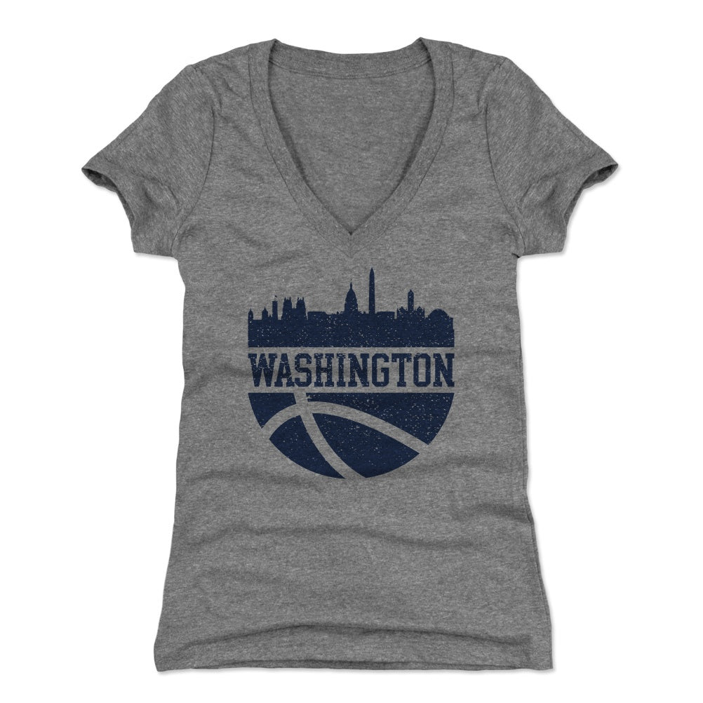 Washington D.C. Women's V-Neck T-Shirt | 500 LEVEL