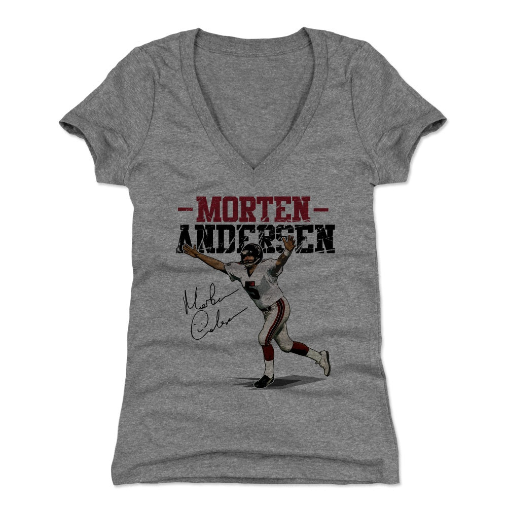 Morten Andersen Women's V-Neck T-Shirt | 500 LEVEL