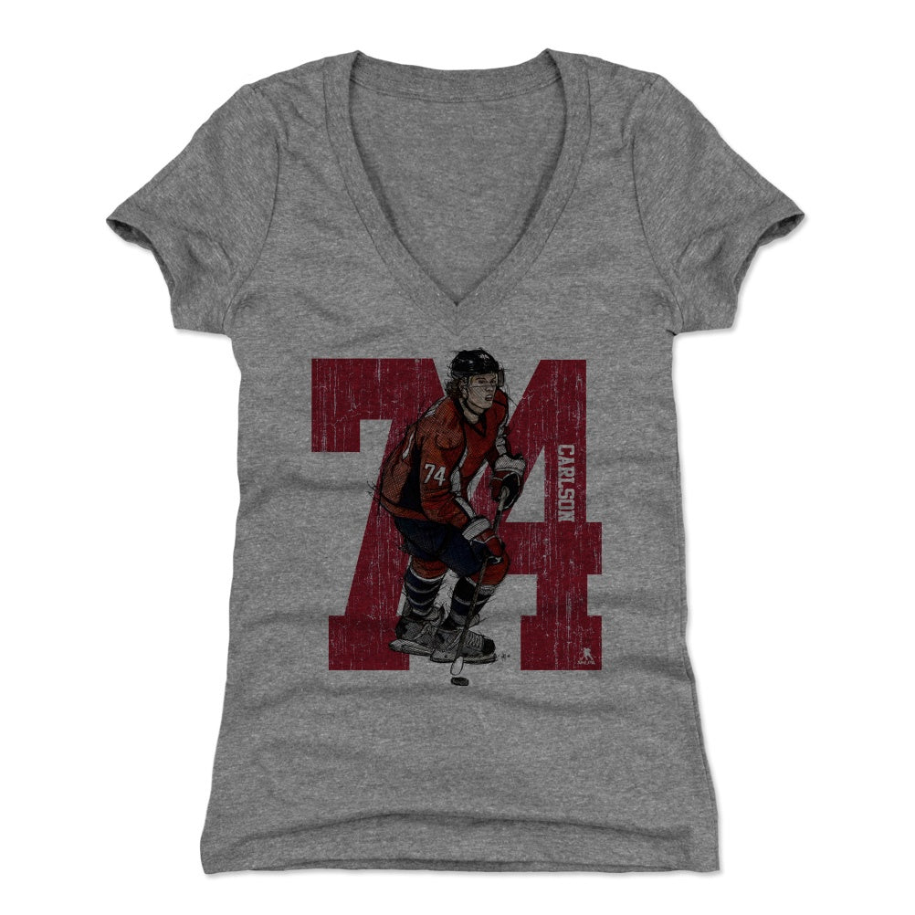 John Carlson Women's V-Neck T-Shirt | 500 LEVEL