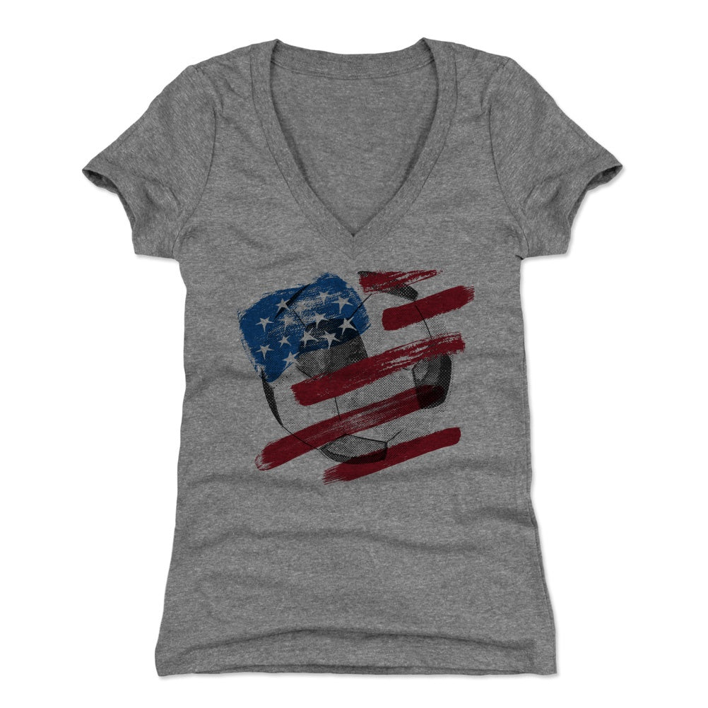 USA Women's V-Neck T-Shirt | 500 LEVEL