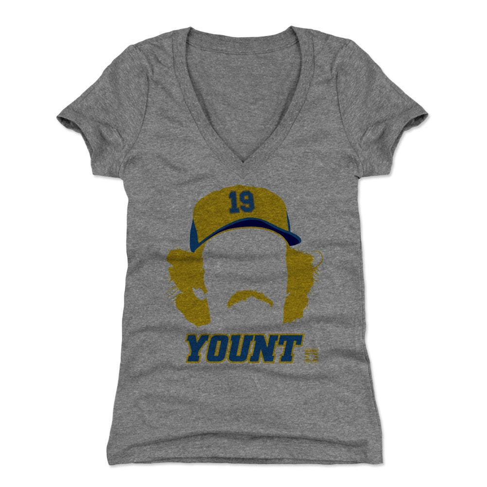 Robin Yount Women's V-Neck T-Shirt | 500 LEVEL