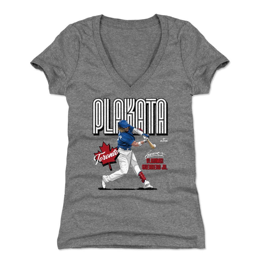 Vladimir Guerrero Jr. Women's V-Neck T-Shirt | 500 LEVEL