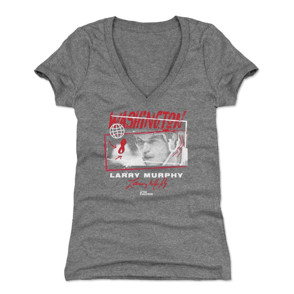 Larry Murphy Women's V-Neck T-Shirt | 500 LEVEL