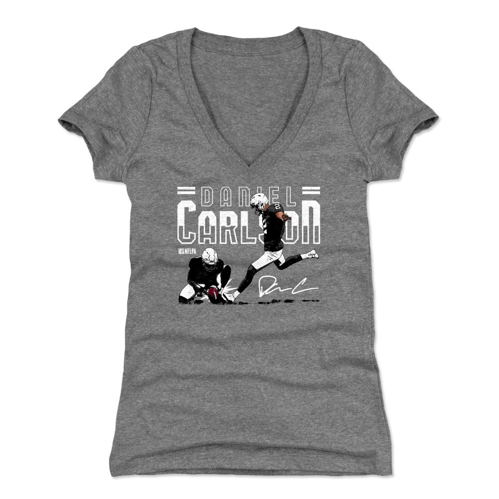 Daniel Carlson Women's V-Neck T-Shirt | 500 LEVEL