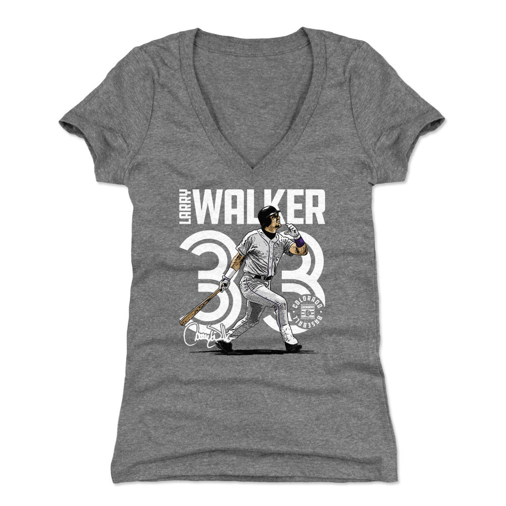 Larry Walker Women's V-Neck T-Shirt | 500 LEVEL