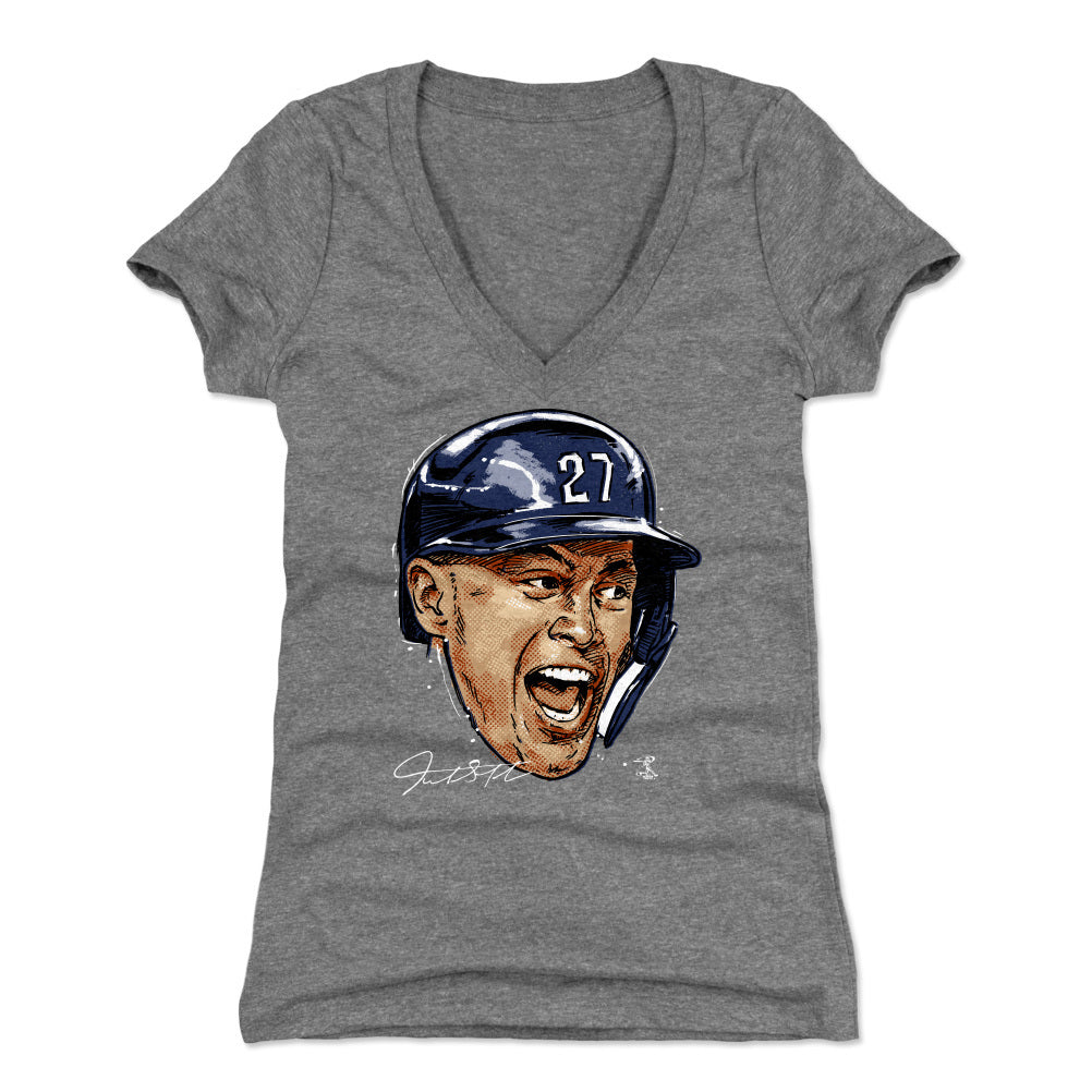 Giancarlo Stanton Women's V-Neck T-Shirt | 500 LEVEL