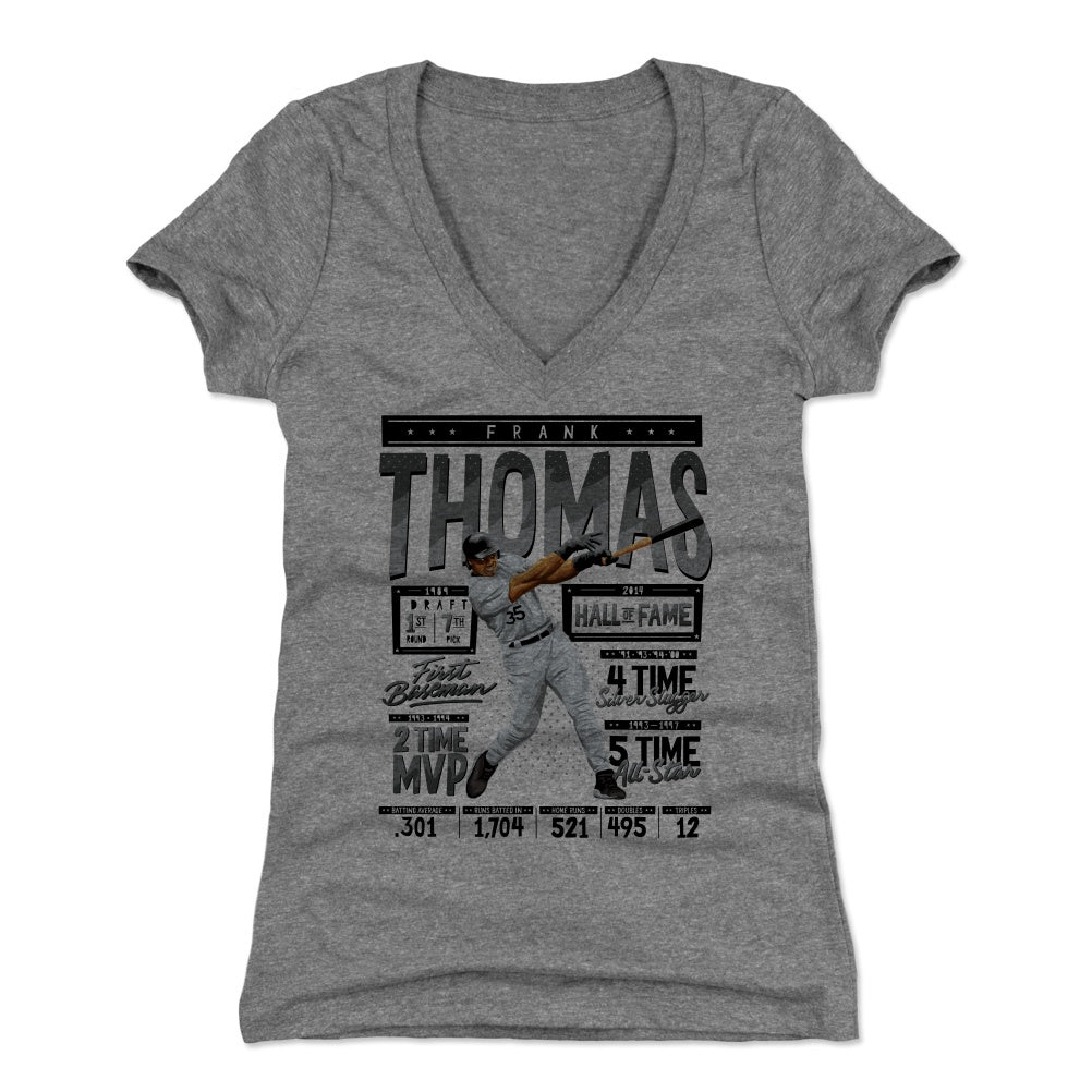 Frank Thomas Women's V-Neck T-Shirt | 500 LEVEL