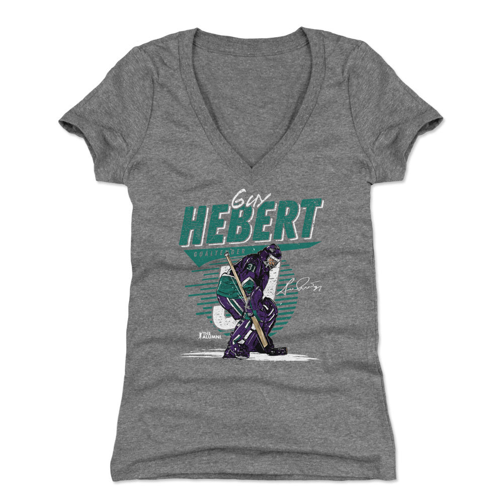 Guy Hebert Women's V-Neck T-Shirt | 500 LEVEL