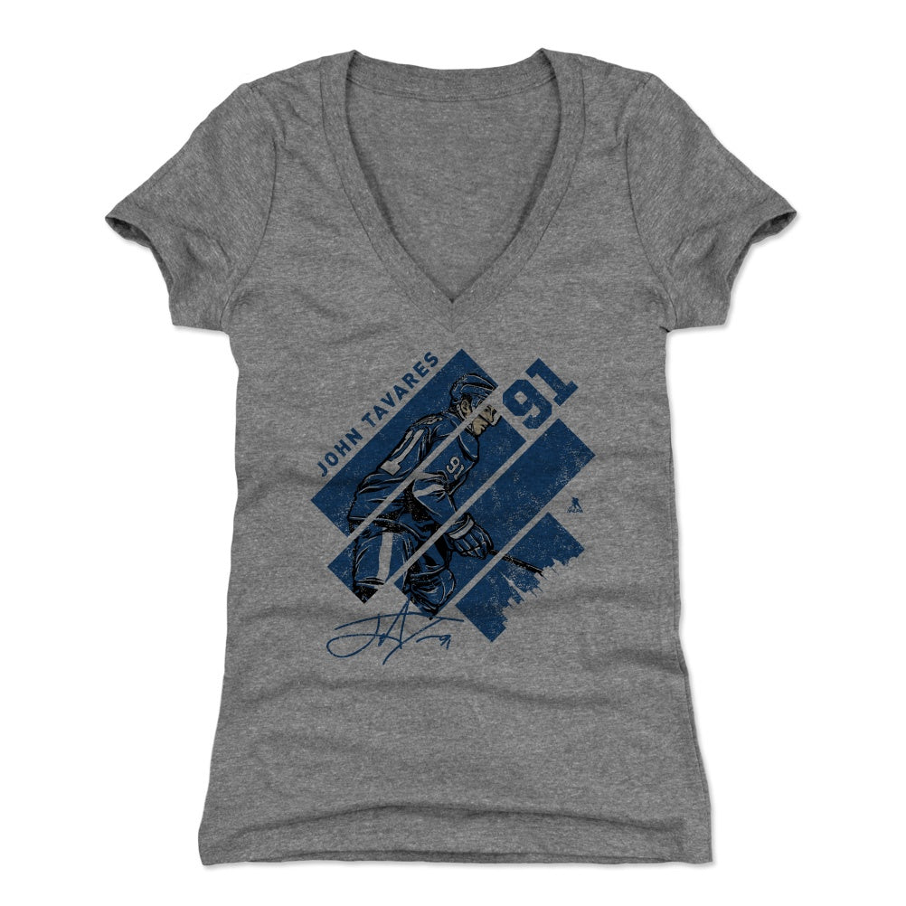 John Tavares Women's V-Neck T-Shirt | 500 LEVEL