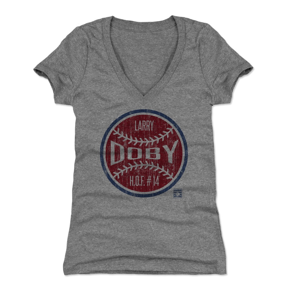 Larry Doby Women's V-Neck T-Shirt | 500 LEVEL