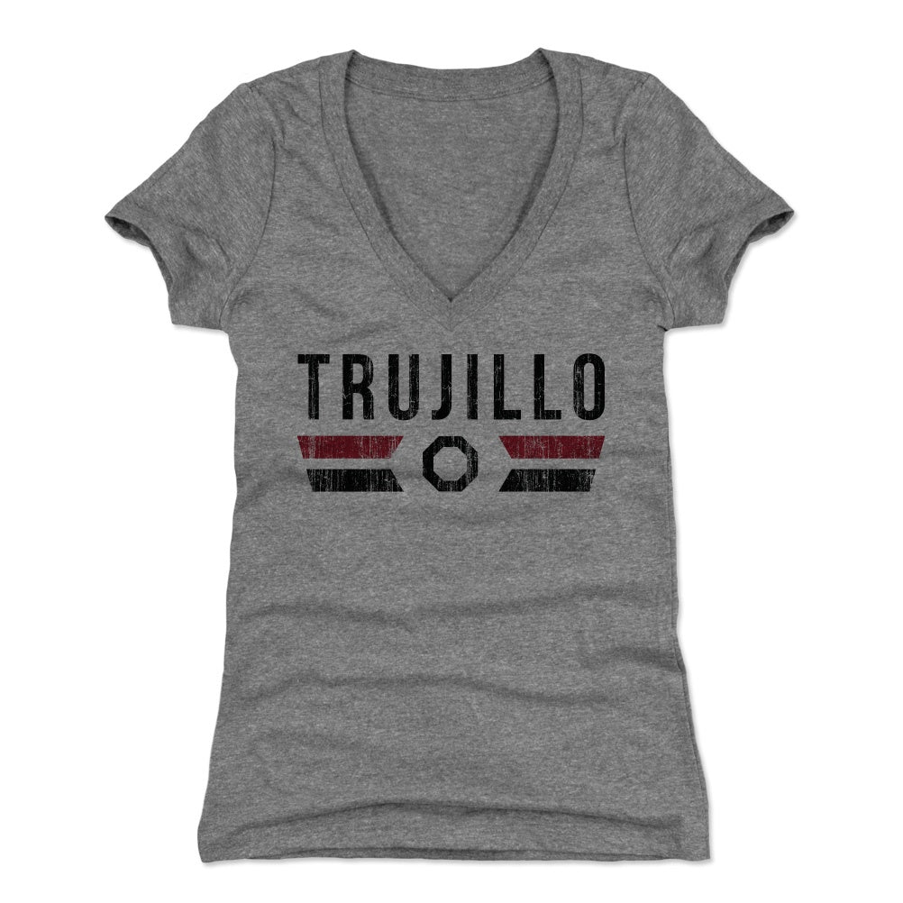 Abel Trujillo Women's V-Neck T-Shirt | 500 LEVEL