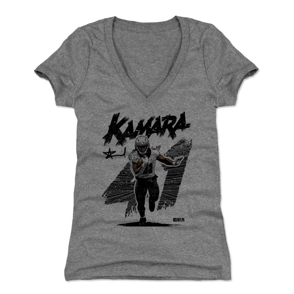 Alvin Kamara Women's V-Neck T-Shirt | 500 LEVEL