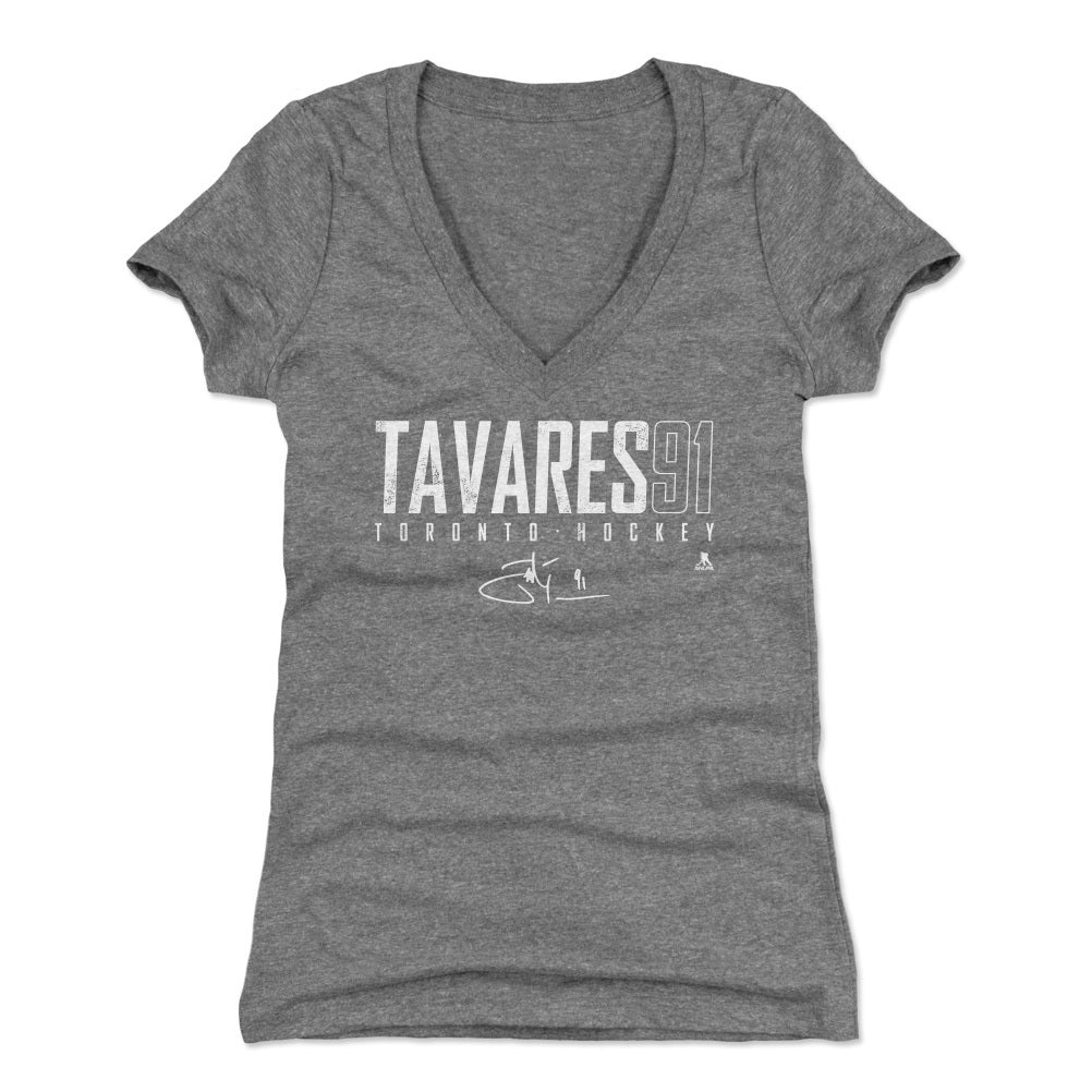 John Tavares Women's V-Neck T-Shirt | 500 LEVEL