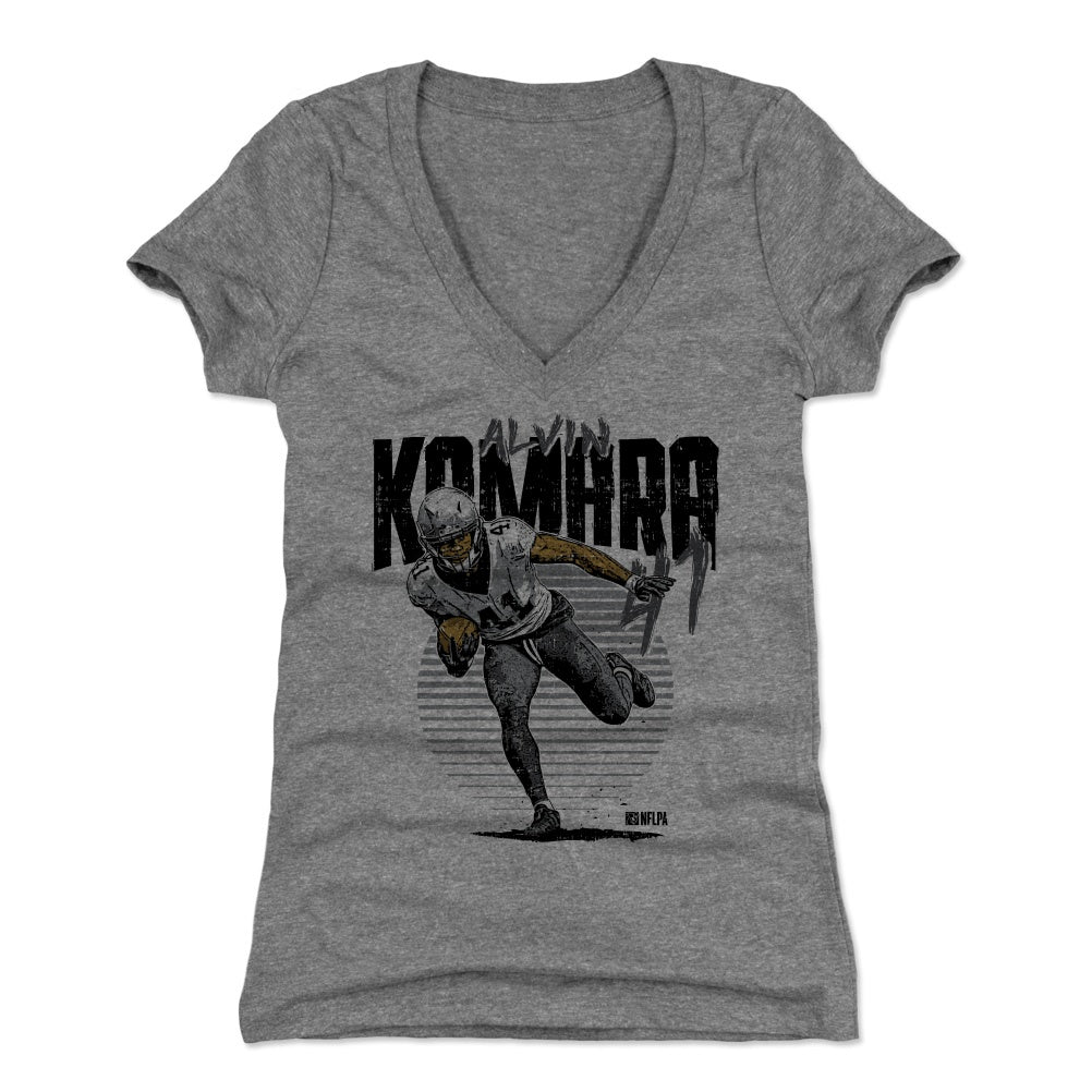 Alvin Kamara Women's V-Neck T-Shirt | 500 LEVEL
