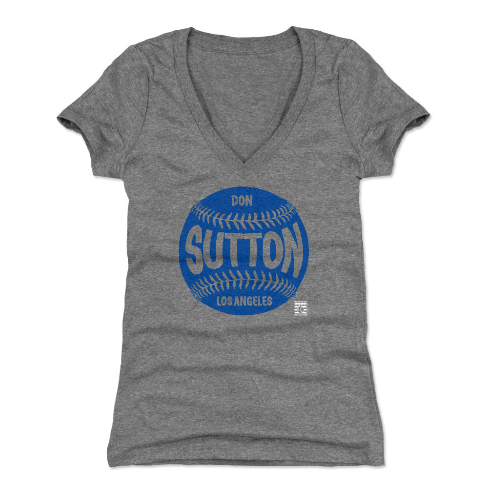 Don Sutton Women's V-Neck T-Shirt | 500 LEVEL