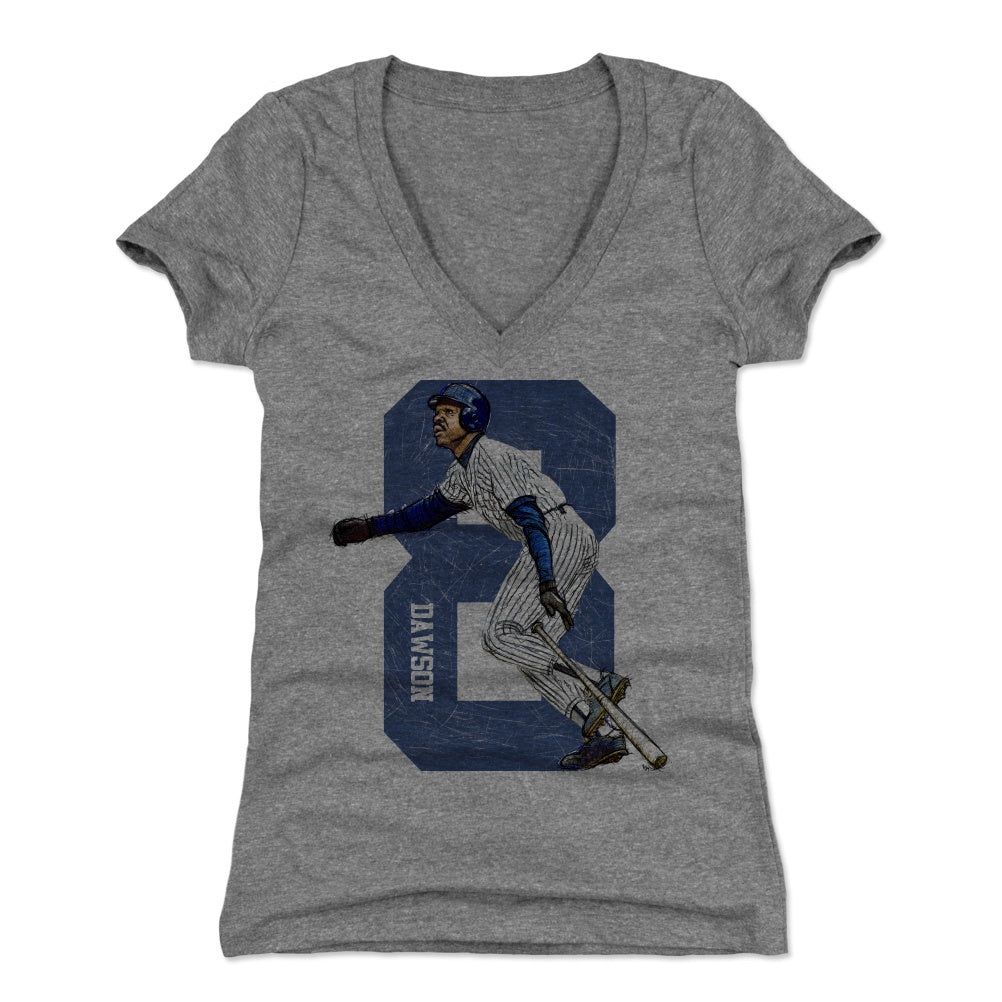 Andre Dawson Women's V-Neck T-Shirt | 500 LEVEL