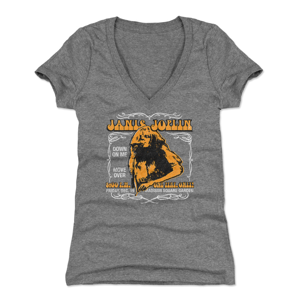 Janis Joplin Women's V-Neck T-Shirt | 500 LEVEL