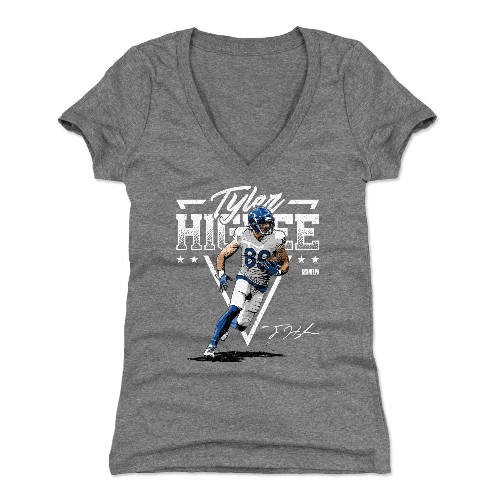 Tyler Higbee Women's V-Neck T-Shirt | 500 LEVEL