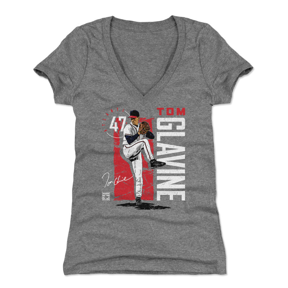 Tom Glavine Women's V-Neck T-Shirt | 500 LEVEL