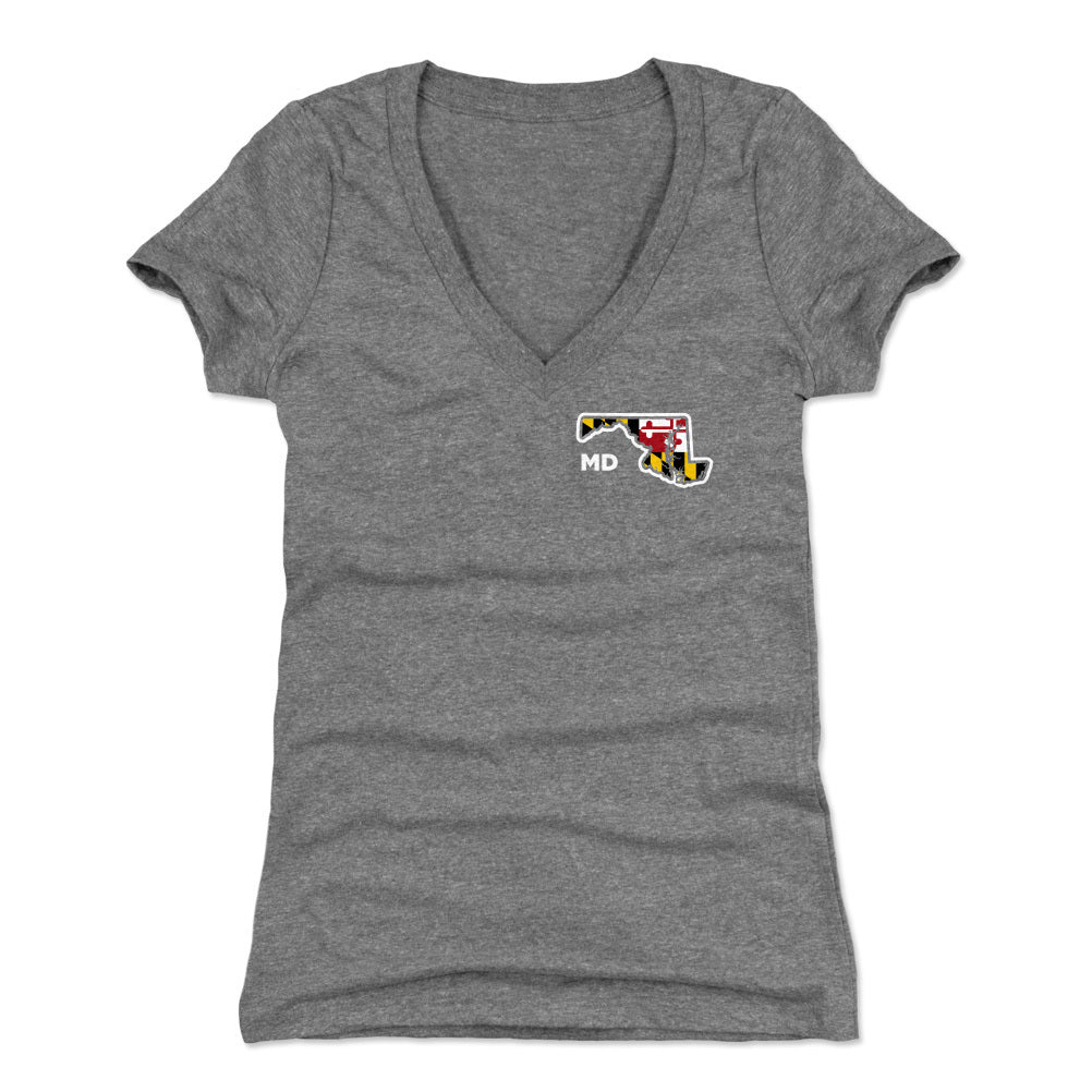 Maryland Women's V-Neck T-Shirt | 500 LEVEL