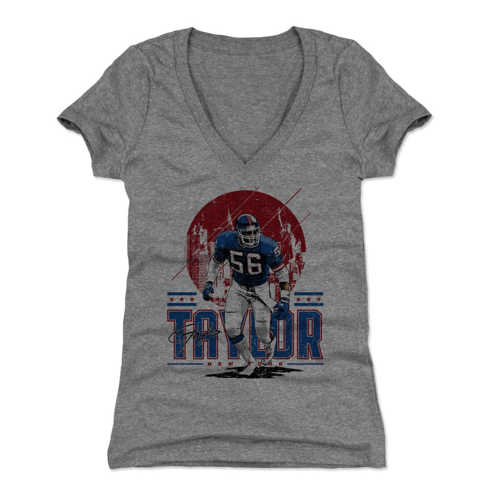 Lawrence Taylor Women's V-Neck T-Shirt | 500 LEVEL
