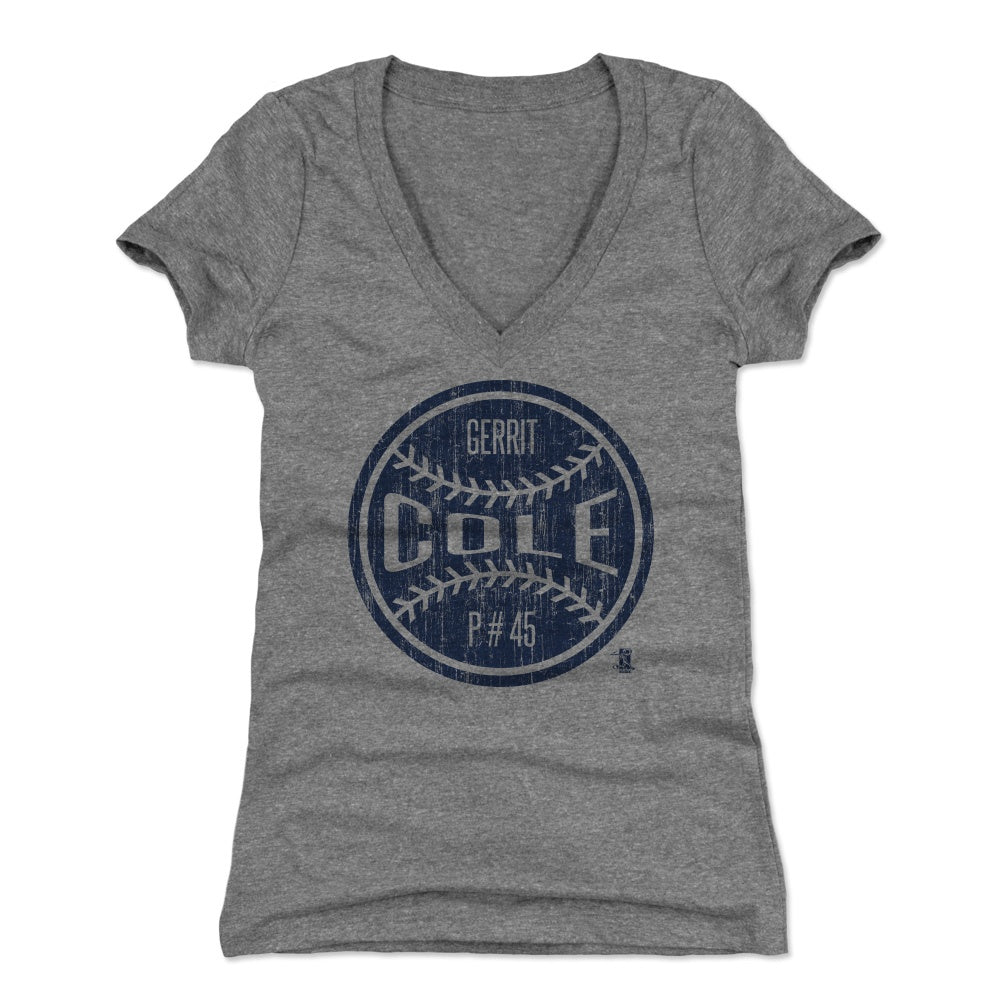Gerrit Cole Women's V-Neck T-Shirt | 500 LEVEL